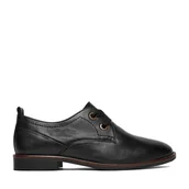 Półbuty damskie - Półbuty Lasocki CEO-WI23-KILTY-10 Czarny - miniaturka - grafika 1