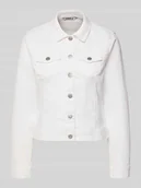 Kurtki damskie - Kurtka dżinsowa o kroju regular fit z mieszanki bawełny model 'WONDER' - miniaturka - grafika 1