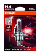 Żarówki samochodowe - Żarówka OSRAM H4 Night Breaker Silver +100% (1 sztuka) - miniaturka - grafika 1