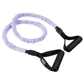 Gumy, taśmy, ekspandery - Ekspander SPOKEY Supra Tube Fioletowo-czarny - miniaturka - grafika 1