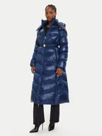 Kurtki damskie - BOSS Kurtka zimowa Pamaxi3 50524624 Niebieski Regular Fit - miniaturka - grafika 1