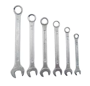 Vorel Klucze płasko - oczkowy 8-17mm, kpl. 6szt. clip 51560 - Klucze i nasadki - miniaturka - grafika 1