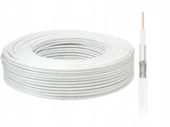 Anteny TV - Kabel Antenowy Koncentryczny RG6 U TV SAT 100m - miniaturka - grafika 1
