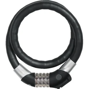 Zapięcie rowerowe ABUS Steel-O-Flex Raydo Pro 1460/85 + uchwyt TEXKF Linka Czarny - Zabezpieczenia do roweru - miniaturka - grafika 1