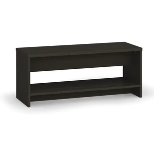 Ławka szatniowa z półką na obuwie, wzmocniona, 1000 mm, wenge - Wyposażenie sportowe i gimnastyczne - miniaturka - grafika 1