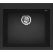 Zlewozmywaki - Elleci Zlewozmywak Quadra 105 BSO G40 Nero - miniaturka - grafika 1