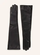 Rękawiczki - The Frankie Shop Skórzane Rękawiczki Jorna schwarz - miniaturka - grafika 1