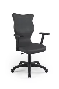 Fotel biurowy, krzesło biurowe Entelo, Krzesło obrotowe Uni Vega 17 rozm. 7, Antracytowy - Fotele i krzesła biurowe - miniaturka - grafika 1