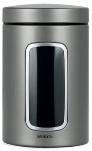 Brabantia Pojemnik kuchenny 1,4l z okienkiem platynowy - Pojemniki kuchenne - miniaturka - grafika 5