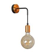 Lampy ścienne - Emibig Lighting Kinkiet Universal K1 Kolor Czarny 260/K1 - miniaturka - grafika 1