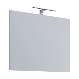 VCB2 lustro łazienkowe lustro 80 cm z oświetleniem, biały. - Lustra - miniaturka - grafika 1