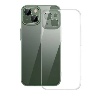 Baseus Zestaw ochronny Crystal przeźroczyste etui i szkło hartowane do iPhone 13 (ultra cienkie) - Etui i futerały do telefonów - miniaturka - grafika 1
