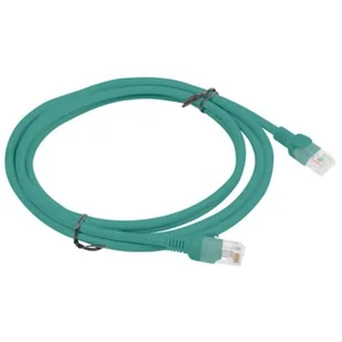 Lanberg Patch cord kat.5E 2M zielony PCU5-10CC-0200-G - Patchcordy - miniaturka - grafika 1