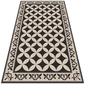 Dywany zewnętrzne - Dywan ogrodowy piękny wzór Hiszpańskie kafle 80x120 cm - miniaturka - grafika 1