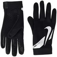 Piłka nożna - Nike, Nike Hyperwarm Academy, rękawice piłkarskie, czarne/białe, rozmiar S, dla dorosłych - miniaturka - grafika 1