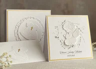 Kartki okolicznościowe i zaproszenia - Kartka na chrzest z pudełkiem i kopertą, 63-B - miniaturka - grafika 1