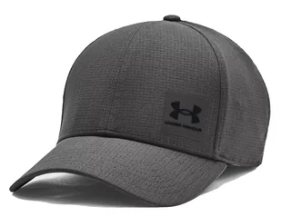 Czapka męska UNDER ARMOUR z daszkiem Iso-chill Armourvent Adj Szara - Czapki męskie - miniaturka - grafika 1