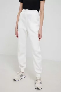 Spodnie damskie - G-Star Raw spodnie damskie kolor biały gładkie - grafika 1