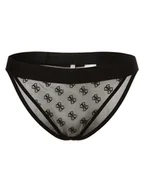 Majtki damskie - GUESS - Slipy damskie, czarny - miniaturka - grafika 1