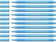 Długopisy - Schneider 152230 Slider Edge Pastelowe długopisy XB (trójkątne długopisy o szerokości kreski XB) 10 sztuk baby blue - miniaturka - grafika 1