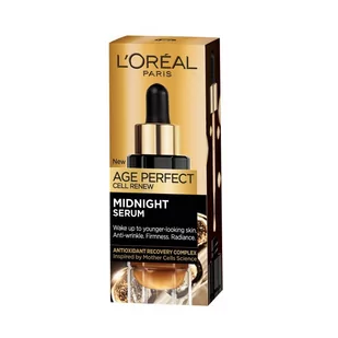 LOreal L&#039;Oreal Age Perfect Cell Renew Midnight - serum do twarzy 30ml - Serum do twarzy - miniaturka - grafika 1