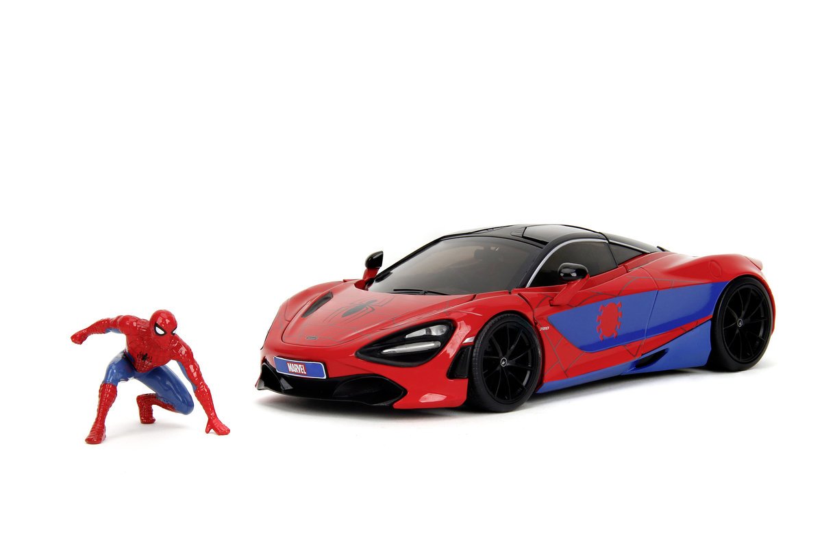 JADA SPIDER-MAN McLAREN 720S + FIGURKA 1:24 253225034
