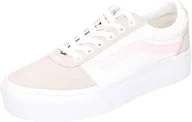 Sneakersy damskie - Vans Ward Platform Sneakersy damskie, Blok kolorów beżowy, 40.5 EU - miniaturka - grafika 1