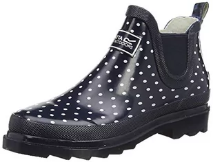 Regatta Damskie buty Harper' Rubber Cotton Lined Eva Footbed Ankle Height Welligton Boots kalosze, niebieski - niebieski - 40 EU - Kalosze damskie - miniaturka - grafika 1