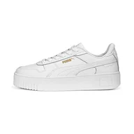 Trampki damskie - PUMA Damskie trampki uliczne Carina, białe złoto, rozmiar 7,5 - miniaturka - grafika 1