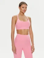 Koszulki i topy damskie - adidas Biustonosz sportowy All Me IU1687 Różowy - miniaturka - grafika 1