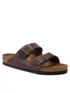 Klapki i japonki męskie - Birkenstock Klapki Arizona Bs 0052531 Brązowy - miniaturka - grafika 1