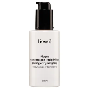 Iossi, Ficyna, oczyszczająco-rozjaśniający peeling enzymatyczny, 50ml - Peelingi i scruby do twarzy - miniaturka - grafika 1