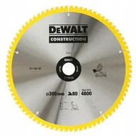 Tarcze do pił - Dewalt DeWALT ostrze do piły tarczowej stationär 305 X 30 X 2.41 80 WZ, 7 stopni, dt1184 budowlane QZ DT1184-QZ - miniaturka - grafika 1