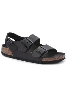 Birkenstock Sandały "Milano" w kolorze czarnym - Sandały męskie - miniaturka - grafika 1