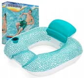 Materace turystyczne - Fotel Dmuchany Plażowy Materac do Pływania BESTWAY K65 - miniaturka - grafika 1