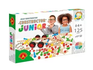 Alexander, Mały konstruktor Junior 125 elementów - Klocki - miniaturka - grafika 1