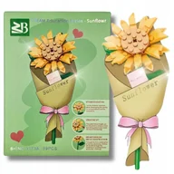 Klocki - Słonecznik Klocki Zestaw Bukiet Ozdoba Kwiat Dla Mamy Prezent Dla Kobiet - miniaturka - grafika 1