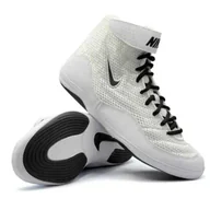 Kimona, stroje i obuwie - Nike Buty Zapaśnicze Bokserskie Inflict 3 Limited Edition White - miniaturka - grafika 1