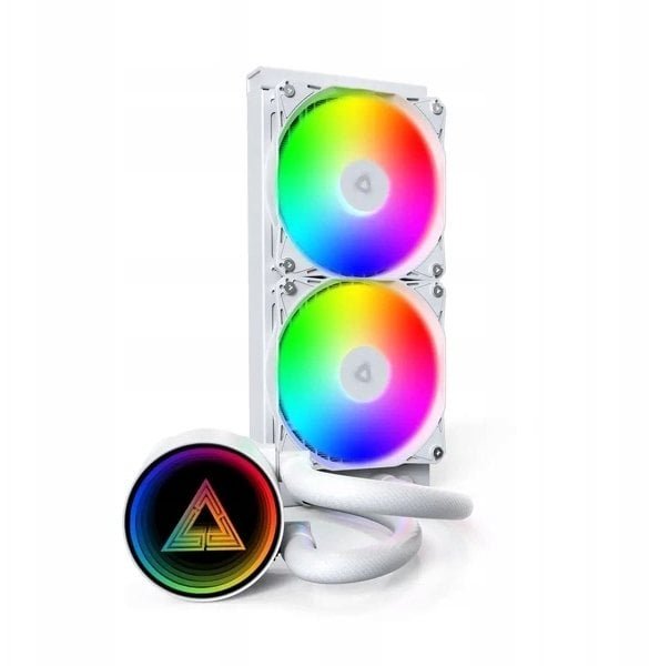 Chłodzenie wodne Montech LightFlow ARGB 240 White zestaw AIO LightFlow ARGB 240 (W)