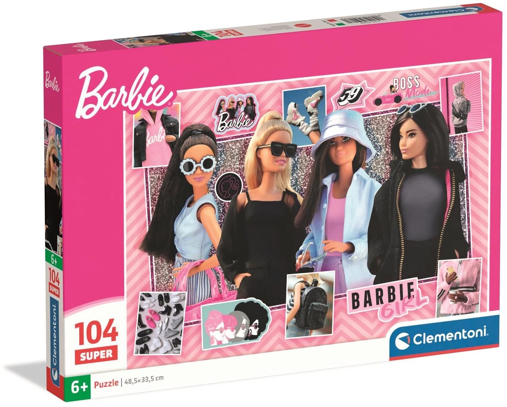 CLE puzzle 104 Super Barbie 25008