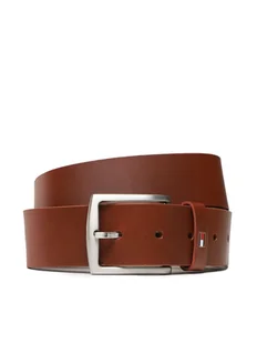 Tommy Hilfiger Pasek Męski New Denton Belt 4.0 E367863162 Brązowy - Paski - miniaturka - grafika 1