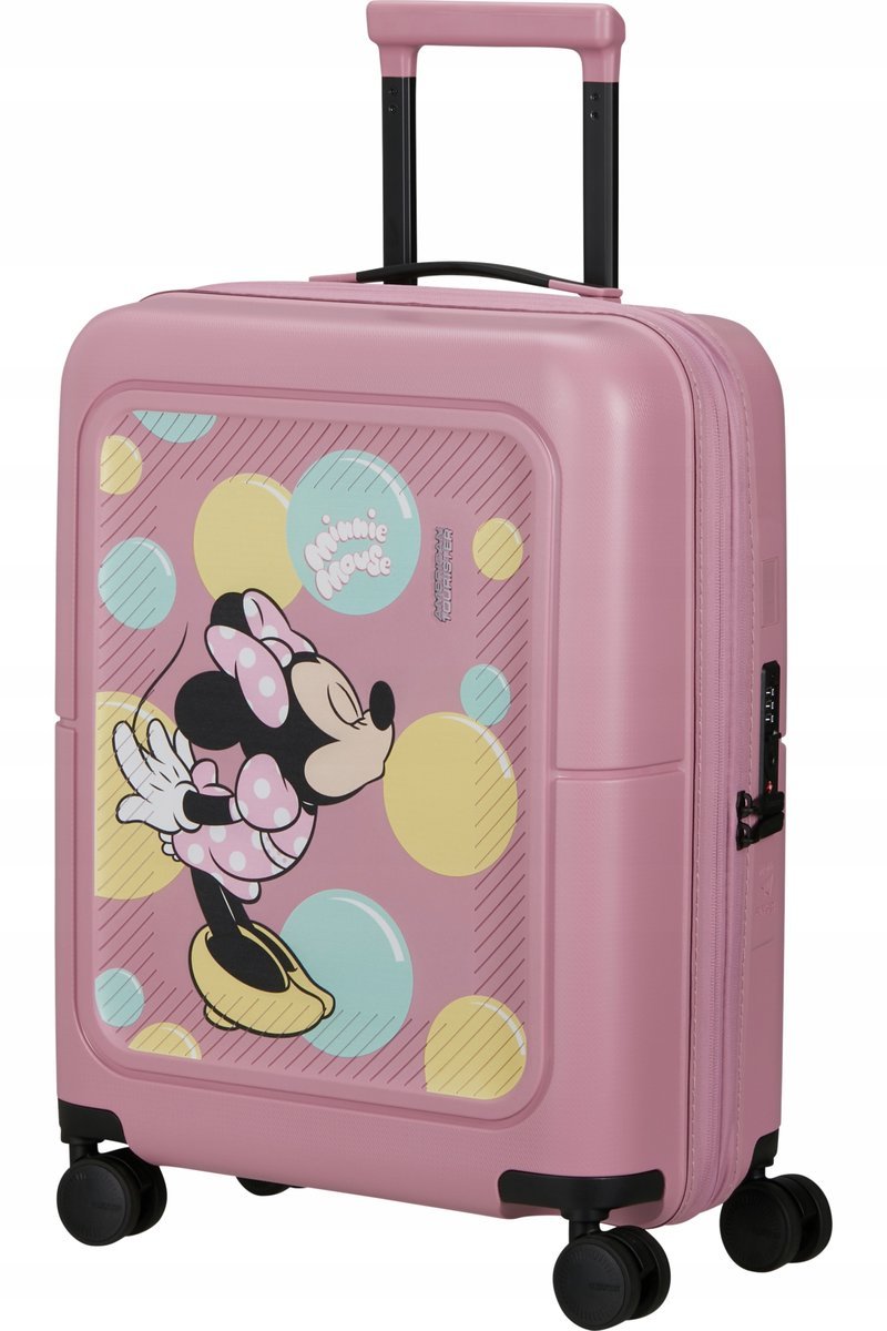 Walizka kabinowa American Tourister Dashpop Disney Spin 55/20 Exp Minnie Bu
