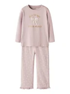 Piżamy dla dziewczynek - name it Piżama "Ragna" w kolorze jasnoróżowym - miniaturka - grafika 1