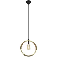 Lampy sufitowe - Lampa wisząca KAJO 8850/1 JB SZNUR Elem - miniaturka - grafika 1