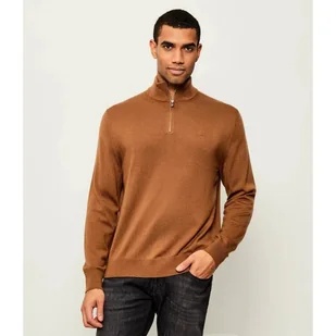 Calvin Klein Wełniany golf Regular Fit - Swetry męskie - miniaturka - grafika 1