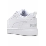 Buty dla dziewczynek - Dziecięce sneakersy Rebound V6 Lo PUMA White Cool Light Gray - miniaturka - grafika 1