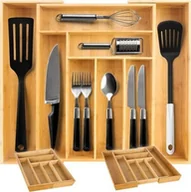 Pozostałe akcesoria kuchenne - Ruhhy Wkład/ organizer bambusowy do szuflady Ruhhy 19189 - miniaturka - grafika 1