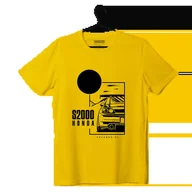 Odzież do sportów motorowych - T-shirt koszulka Honda S2000 żółta-3XL - miniaturka - grafika 1