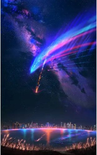 Plakat Anime Kimi no Na wa knnw_027 A2 (custom)