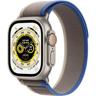 Apple Watch Ultra GPS + Cellular 49mm Tytan Trail S/M Szaro-niebieski - Smartwatch - miniaturka - grafika 1